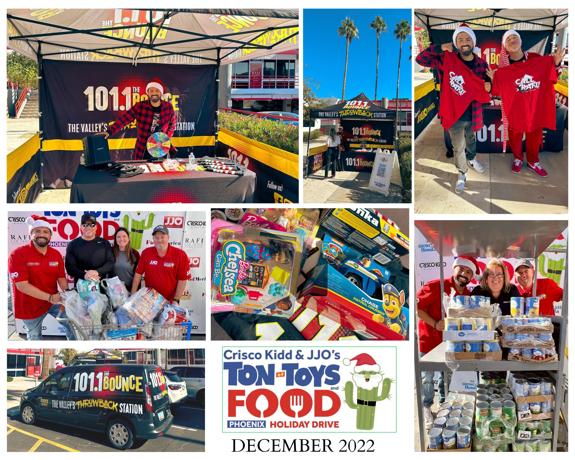 Crisco Kidd's Annual Ton of Toys and Holiday Food Drive